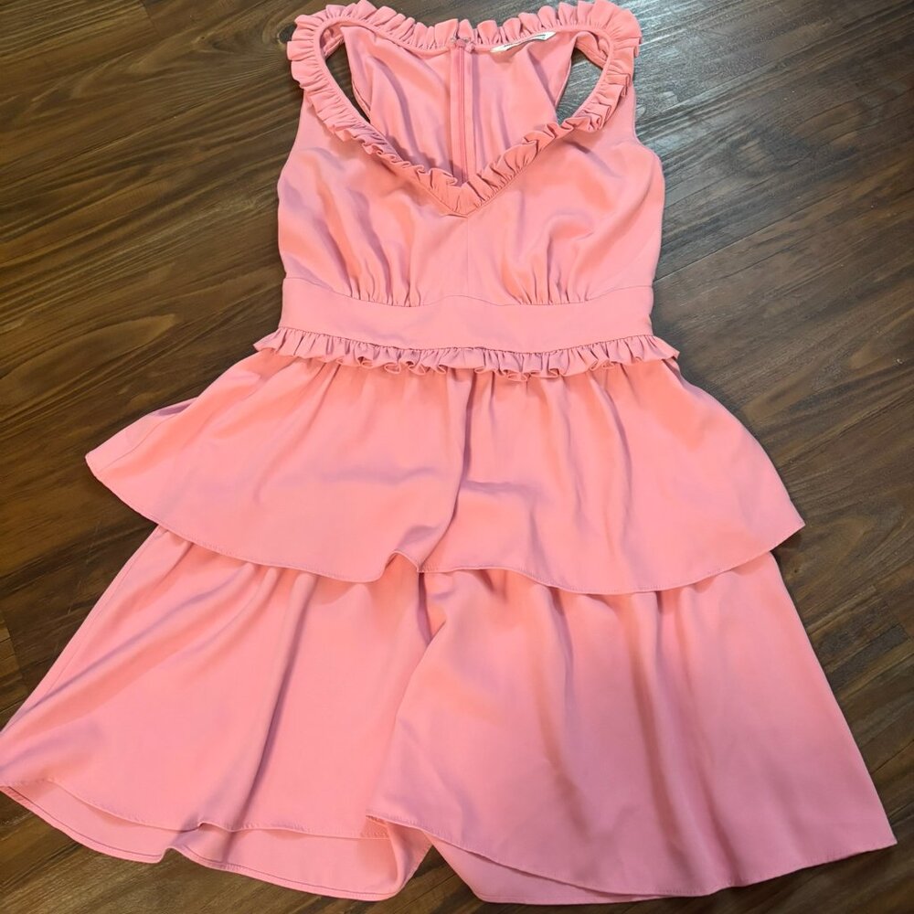 Amanda Uprichard Pink Dress Size XS Women’s Elegant Casual Dress
